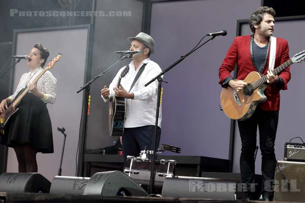 LOUIS, MATTHIEU, JOSEPH ET ANNA CHEDID - 2015-09-13 - LA COURNEUVE - Parc Departemental - Grande Scene - 